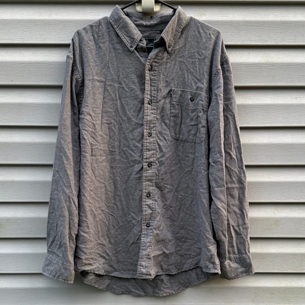 GH Bass & Co | Mens Long Sleeve Button Down Shirt size Large